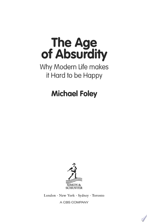The Age of Absurdity